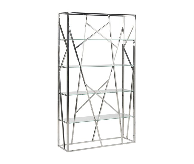 Beliani Librería HOXIE Gris