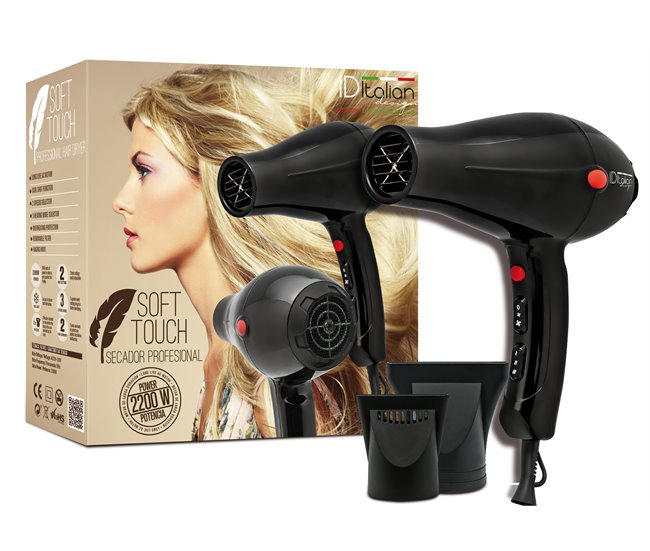 SECADOR 2200W SOFT TOUCH Negro