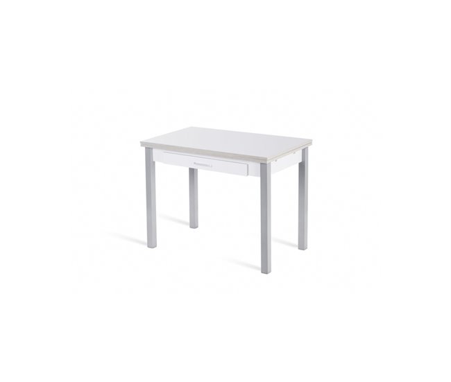 Mesa de cocina extensible SETA Blanco