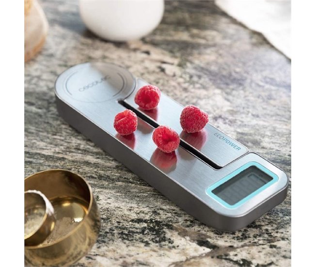 Bascula Cook Control 10100 EcoPower Compact Cecotec Gris