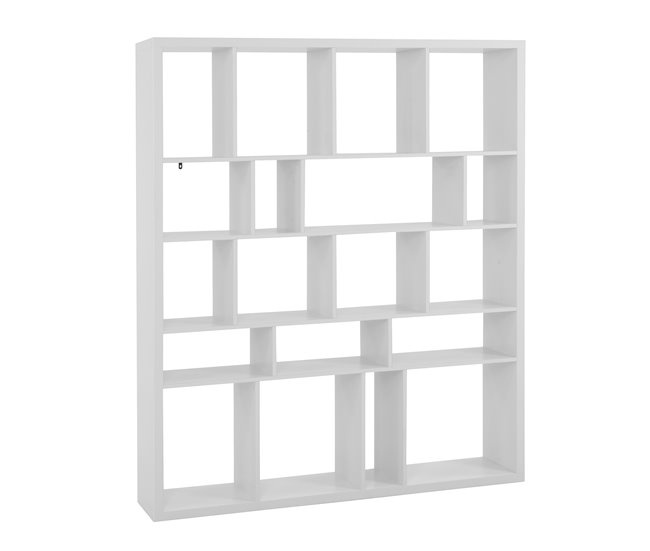 Estantería de 19 huecos SHINE Blanco