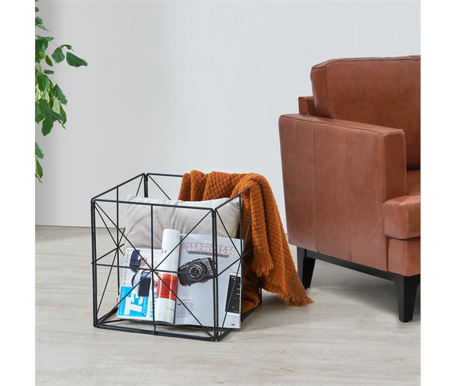 Revistero Temse metal Negro