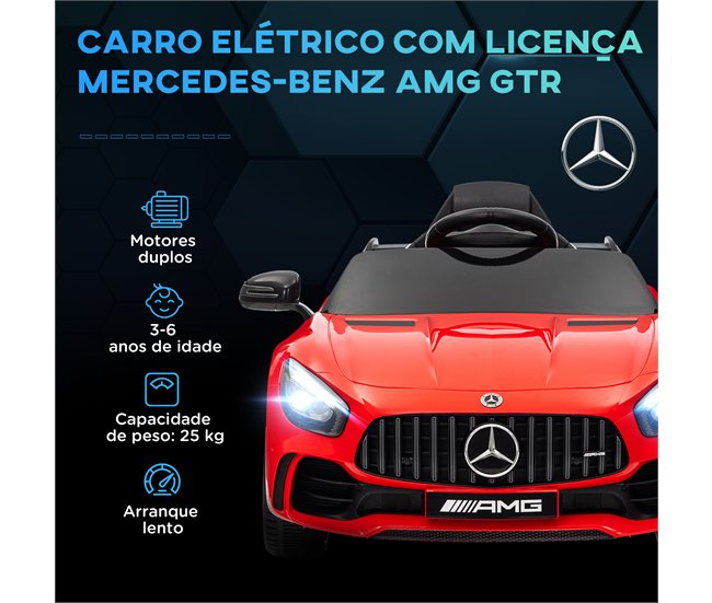 Coche Eléctrico Niños PP, Metal AIYAPLAY Rojo