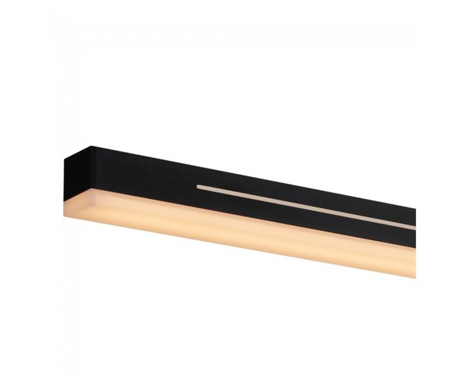 Lámpara colgante LED Skylar (25W) Aluminio Nórdico Negro