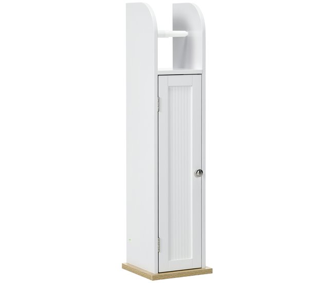 Armario de Baño MDF, Melamina de Madera kleankin, hogar - baño Blanco