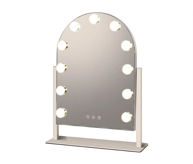 Espejo TANIA led 11 luces 47,5x36,5cm marca CONFORAMA Blanco
