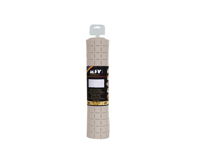 Alfombra De Baño Quadro Premium 76x36 Beige