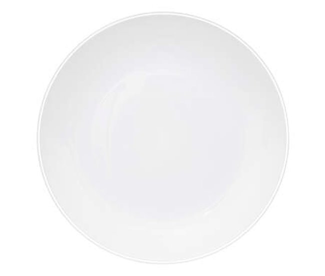 Plato plano Blanco