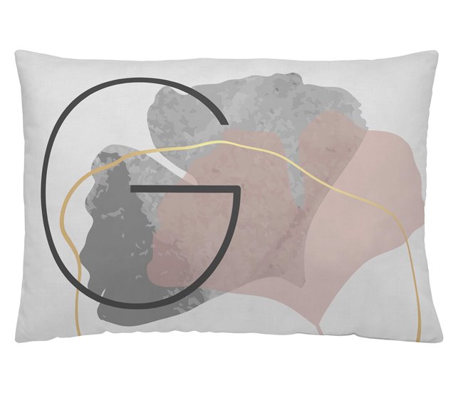 FUNDA DE COJIN VACIO GINGKA Estampado