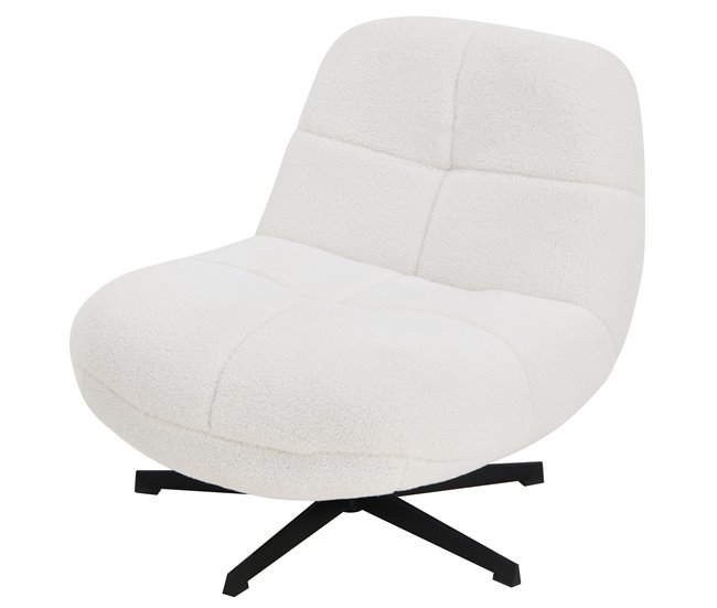 Sillon decorativo color blanco CADI Blanco