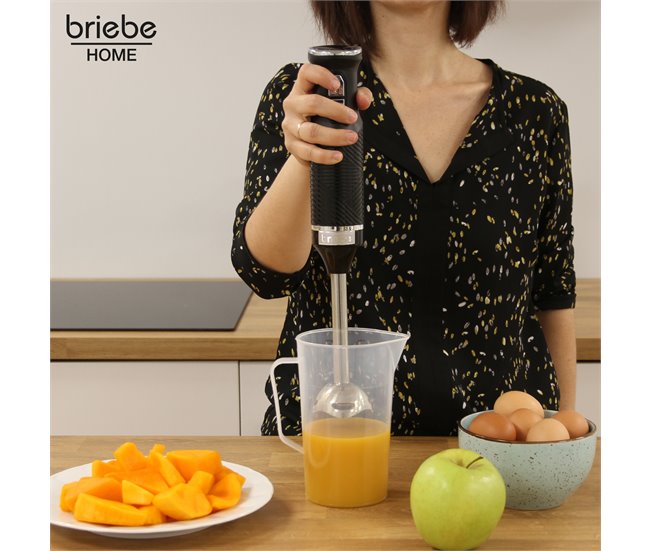 Batidora de mano Briebe SKT1187BLK Negro