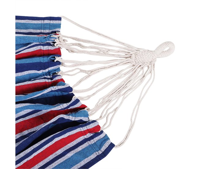 Hamaca para Colgar Algodón Outsunny Multicolor