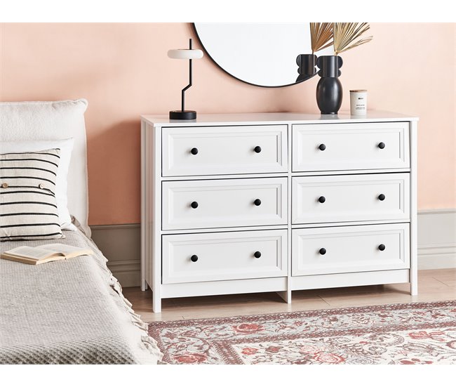 Beliani Cómoda HAZELVALE Blanco