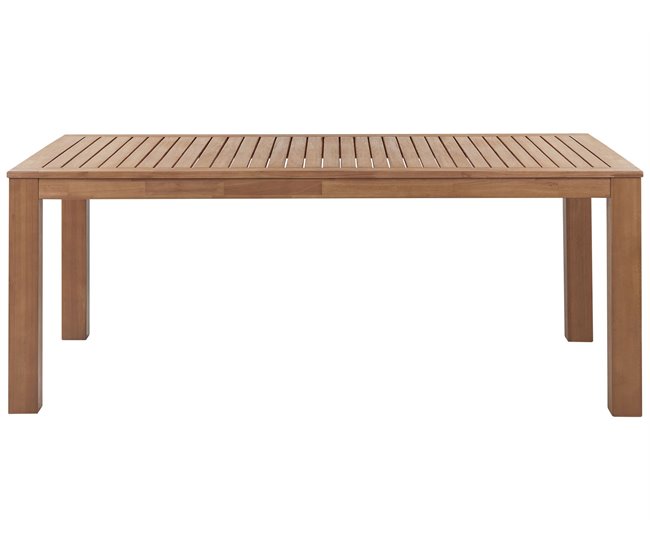 Beliani Mesa de jardín MONSANO Marron