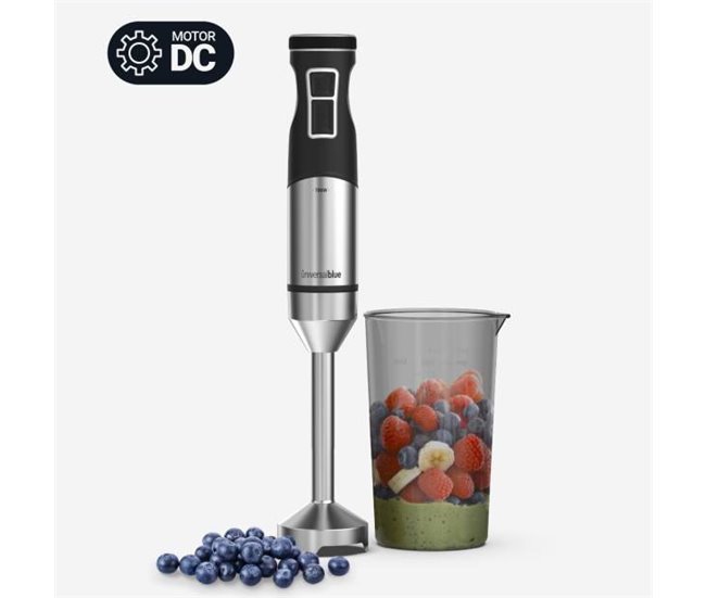 Batidora de Mano  700W | UNIVERSALBLUE Negro/ Inox