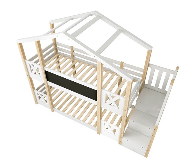 Cama litera Blanco
