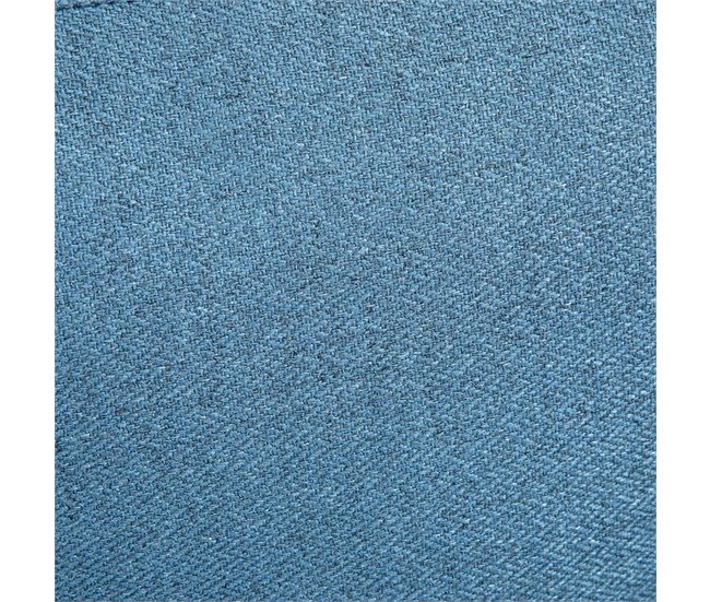 Butaca de Salón Espuma, Acero, Poliéster, Madera Contrachapada Azul