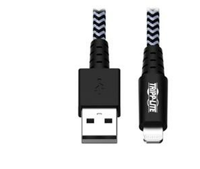Cable USB a Lightning Negro