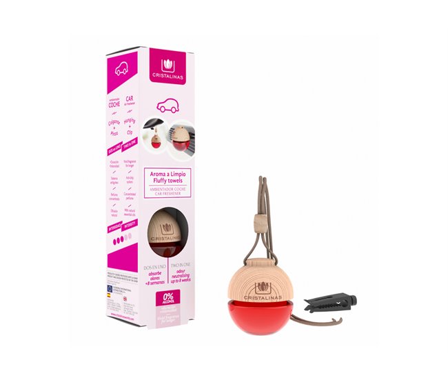 Ambientador coche aroma LIMPIO 6ml Granate