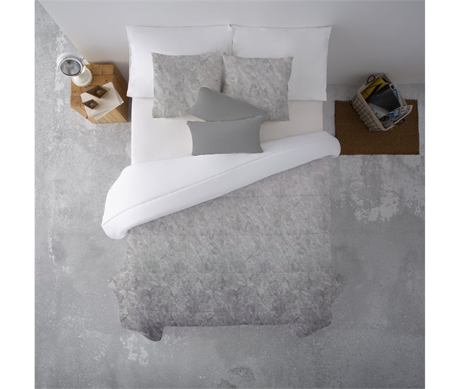 Pack 2 fundas de cojín deco MARMOL Gris
