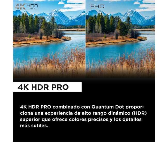 TV TCL C655 QLED Smart TV 4K Negro