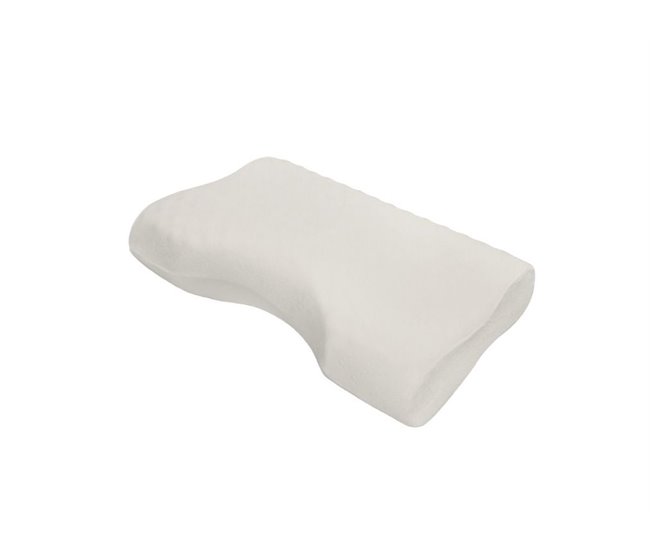 Almohada Anti-Ronquidos y Funda de Satín Extra Blanco