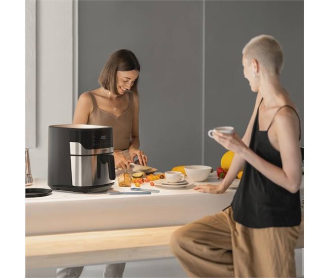 Freidora de Aire 6,5L | UNIVERSALBLUE Negro/ Inox
