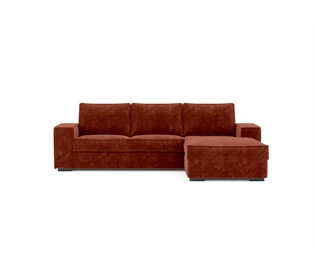 Chaise longue convertible en cama AZZURO Marron