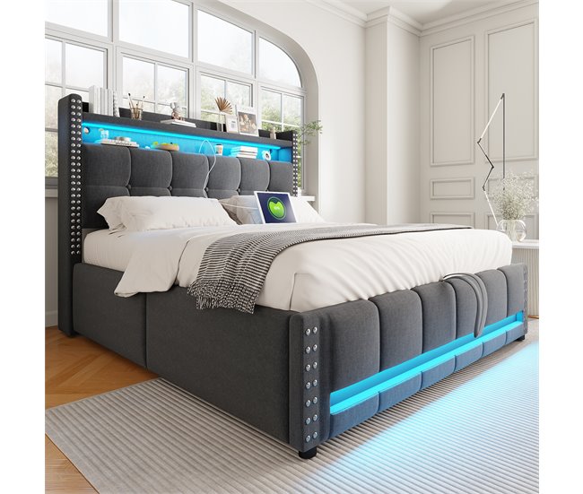 Canapés abatibles Gris