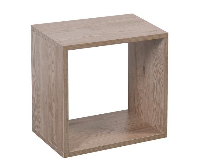 Estantería cuadrada CUBOX Roble