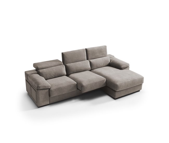 Chaise longue 4 plazas LEVON Vison