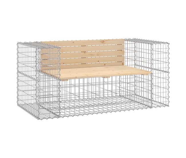 Banco De Jardín 143x71 Madera