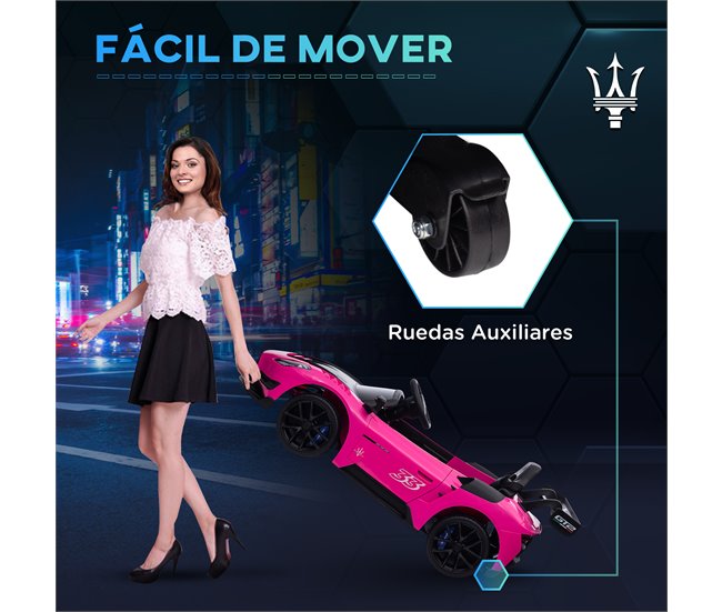 Coche Eléctrico Infantil PP, Acero AIYAPLAY Azul