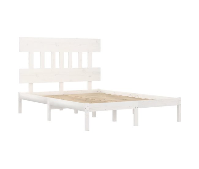 Estructura de cama 160x200 Blanco