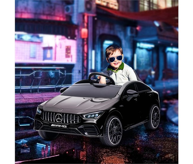 Coche Eléctrico Infantil PP, Metal AIYAPLAY Azul