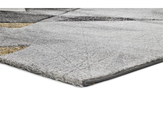 Alfombra geométrica BIANCA - ATTICGO 160x230 Gris