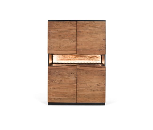 Aparador fabricado a mano en madera Marron