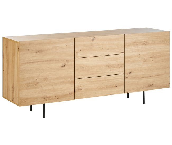 Beliani Aparador KENORA Madera Clara