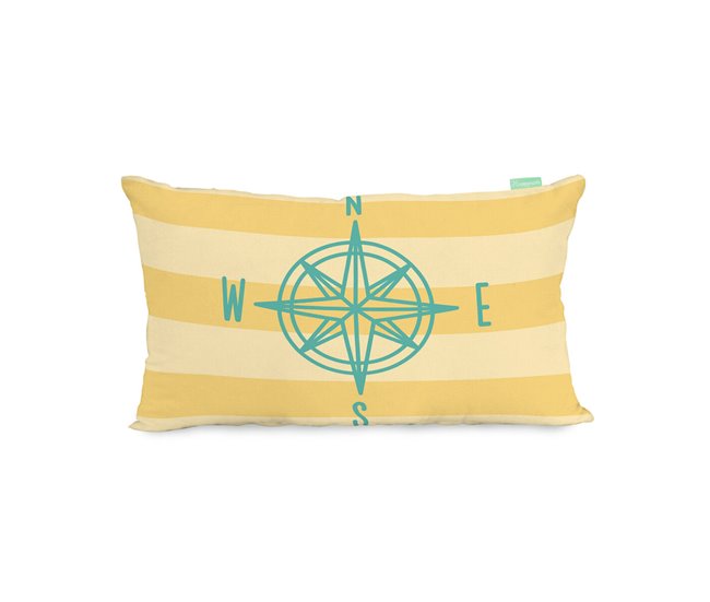 Funda de cojín World Map Multicolor