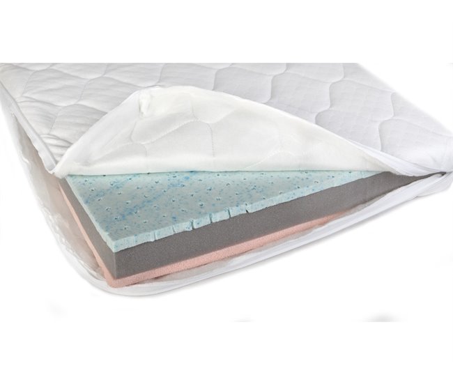 Colchón bebé premium YappyAir ThermoControl Blanco