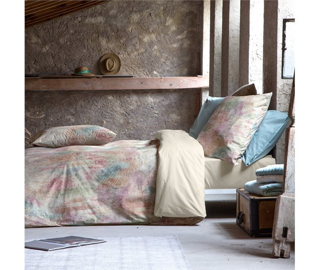 2 fundas de almohada KHAURE Beige