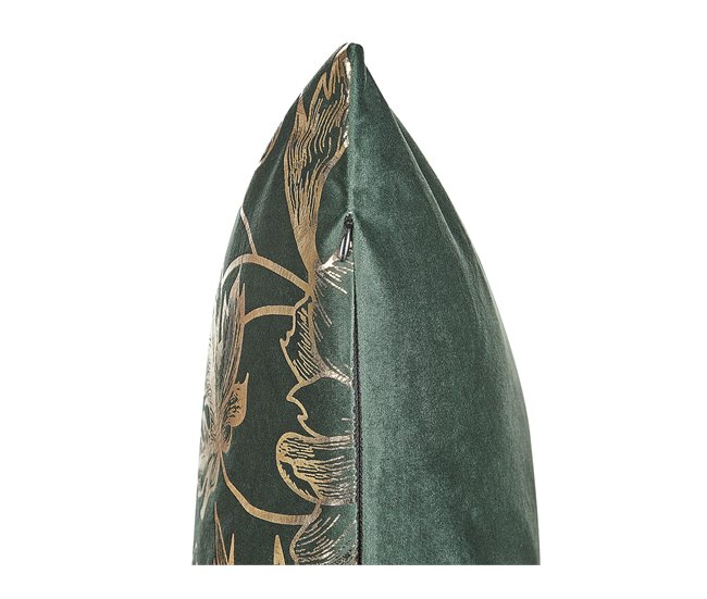 Beliani Cojín decorativo DAFFODIL 45x45 Marron