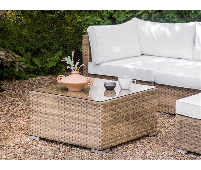 Beliani Conjunto de jardín SANO Arena