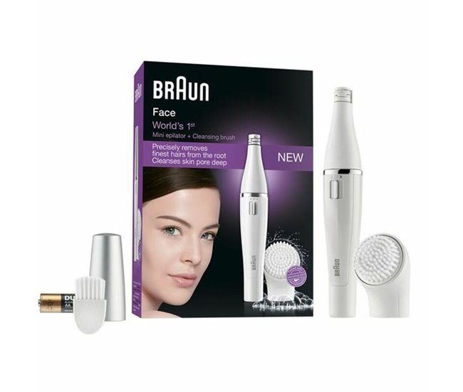 Limpiador-Depilador Facial Eléctrico 810 Blanco