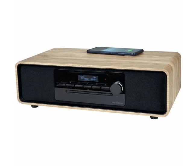 Microcadena de Música WOOD Negro