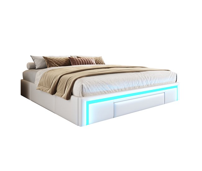 Camas de matrimonio 180x200 Beige