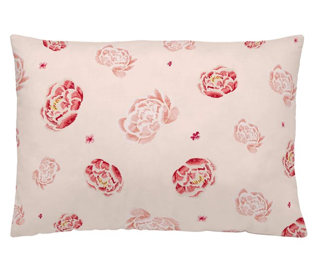 FUNDA DE COJIN VACIO CHINESE ROSE Estampado