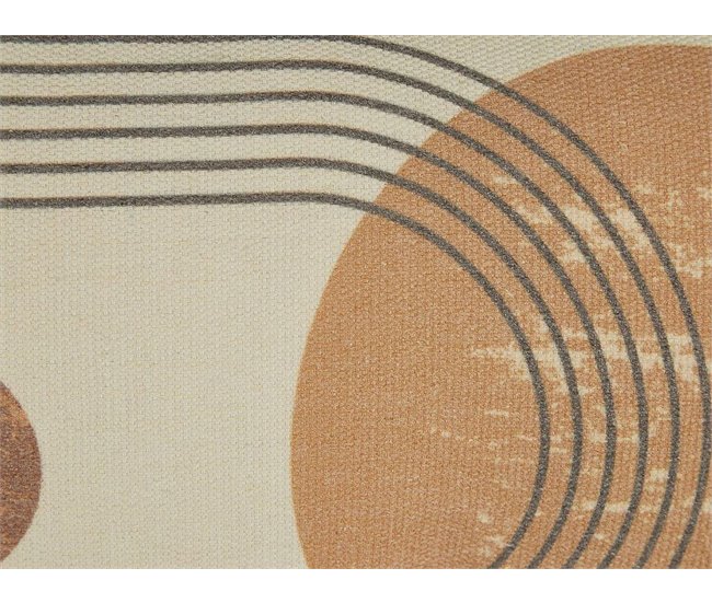 Beliani Cojín decorativo NASTURTIUM Beige