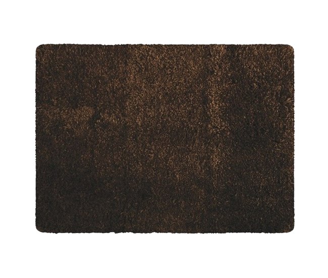 Alfombrilla De Microfibra 70x50 Chocolate