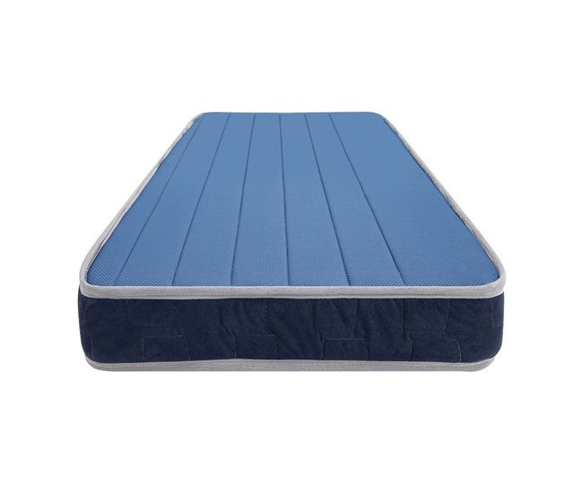 Colchón bebé Symphony Cuna Blanco/ Azul